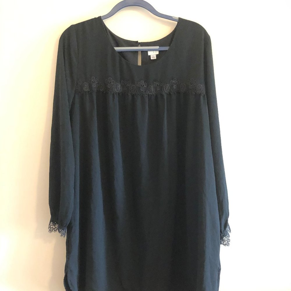 Long Sleeve Black Dress